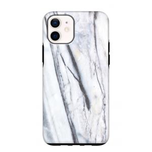 CaseCompany Gestreepte marmer: iPhone 12 mini Tough Case