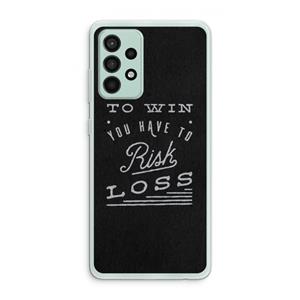 CaseCompany Risk loss: Samsung Galaxy A52s 5G Transparant Hoesje