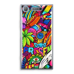 CaseCompany Represent: Sony Xperia XZ1 Transparant Hoesje