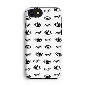 CaseCompany Eye pattern #2: iPhone SE 2020 Tough Case