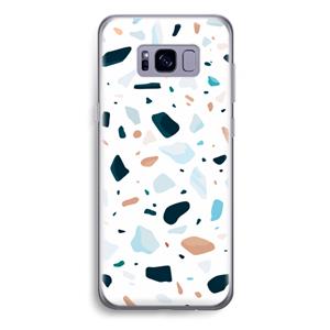 CaseCompany Terrazzo N°13: Samsung Galaxy S8 Plus Transparant Hoesje