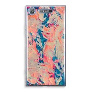 CaseCompany Alone: Sony Xperia XZ1 Transparant Hoesje