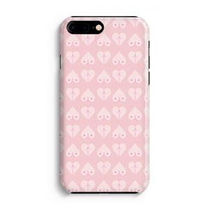 CaseCompany Ass 'n Titties: iPhone 8 Plus Volledig Geprint Hoesje