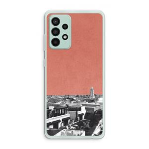 CaseCompany Marrakech Skyline : Samsung Galaxy A52s 5G Transparant Hoesje