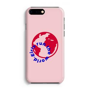CaseCompany Run The World: iPhone 8 Plus Volledig Geprint Hoesje