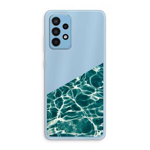 CaseCompany Weerkaatsing water: Samsung Galaxy A52 Transparant Hoesje