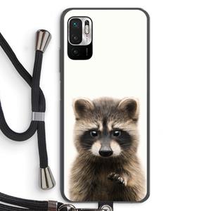CaseCompany Rocco: Xiaomi Redmi Note 10 5G Transparant Hoesje met koord