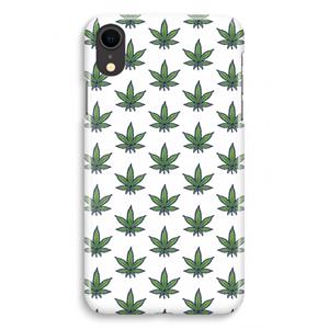 CaseCompany Weed: iPhone XR Volledig Geprint Hoesje