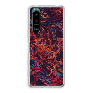CaseCompany Lucifer: Sony Xperia 5 III Transparant Hoesje