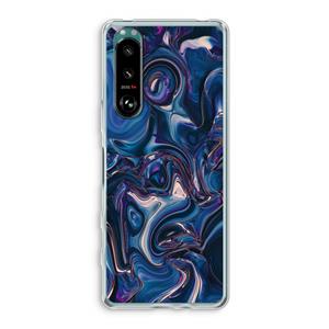 CaseCompany Mirrored Mirage: Sony Xperia 5 III Transparant Hoesje