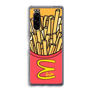 CaseCompany McElodie: Sony Xperia 5 Transparant Hoesje