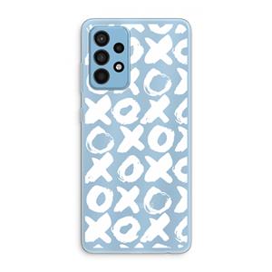 CaseCompany XOXO: Samsung Galaxy A52 Transparant Hoesje