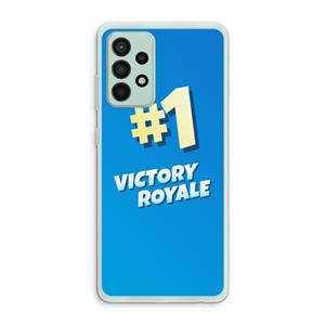 CaseCompany Victory Royale: Samsung Galaxy A52s 5G Transparant Hoesje
