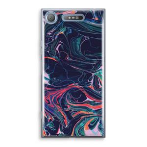 CaseCompany Light Years Beyond: Sony Xperia XZ1 Transparant Hoesje