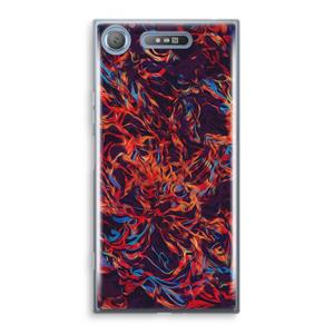 CaseCompany Lucifer: Sony Xperia XZ1 Transparant Hoesje