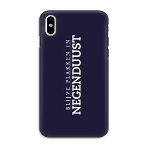 CaseCompany Blijve plakken in Negenduust: iPhone X Tough Case