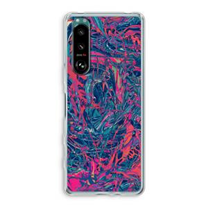 CaseCompany Sleeping Dreams: Sony Xperia 5 III Transparant Hoesje