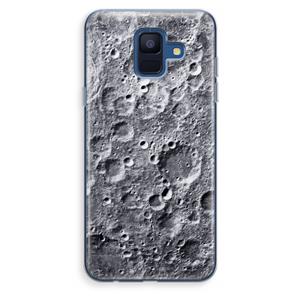 CaseCompany Maanlandschap: Samsung Galaxy A6 (2018) Transparant Hoesje