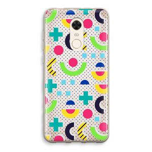 CaseCompany 8-bit N°1: Xiaomi Redmi 5 Transparant Hoesje