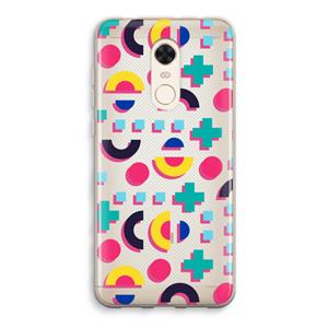 CaseCompany 8-bit N°2: Xiaomi Redmi 5 Transparant Hoesje