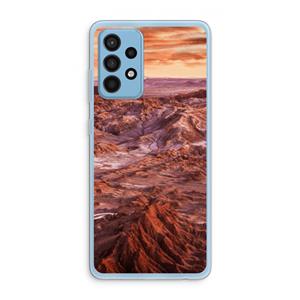 CaseCompany Mars: Samsung Galaxy A52 Transparant Hoesje