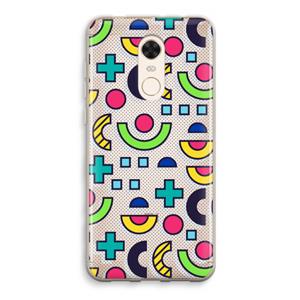 CaseCompany 8-bit N°6: Xiaomi Redmi 5 Transparant Hoesje