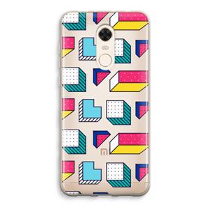 CaseCompany 8-bit N°7: Xiaomi Redmi 5 Transparant Hoesje