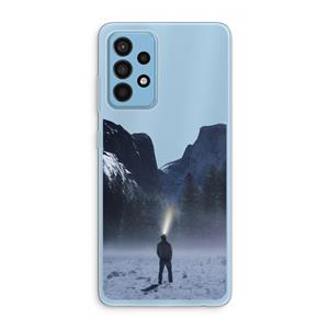 CaseCompany Wanderlust: Samsung Galaxy A52 Transparant Hoesje