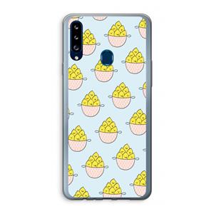 CaseCompany Citroenen: Samsung Galaxy A20s Transparant Hoesje