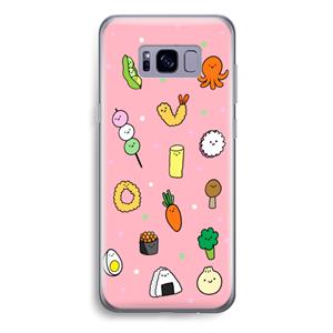 CaseCompany Happy bento friends: Samsung Galaxy S8 Plus Transparant Hoesje