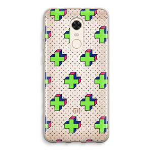 CaseCompany 8-bit N°10: Xiaomi Redmi 5 Transparant Hoesje