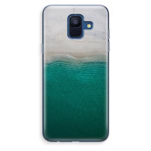 CaseCompany Stranded: Samsung Galaxy A6 (2018) Transparant Hoesje