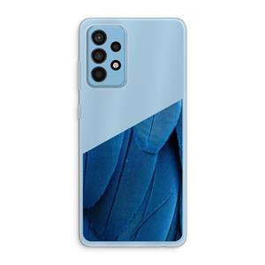 CaseCompany Pauw: Samsung Galaxy A52 Transparant Hoesje