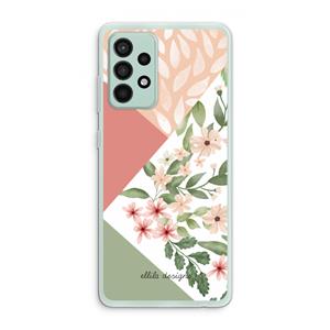 CaseCompany Sweet heaven geometrics: Samsung Galaxy A52s 5G Transparant Hoesje