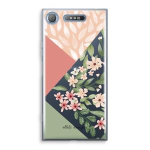CaseCompany Sweet heaven geometrics: Sony Xperia XZ1 Transparant Hoesje