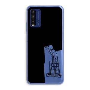 CaseCompany Musketon Painter: Xiaomi Redmi 9T Transparant Hoesje