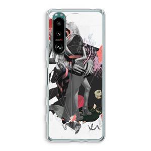 CaseCompany Dissimulation du réel: Sony Xperia 5 III Transparant Hoesje