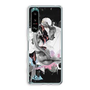 CaseCompany Camouflage de sommeil: Sony Xperia 5 III Transparant Hoesje