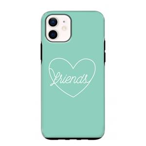 CaseCompany Friends heart pastel: iPhone 12 mini Tough Case