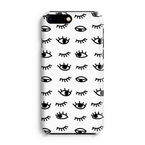 CaseCompany Eye pattern #2: iPhone 8 Plus Volledig Geprint Hoesje