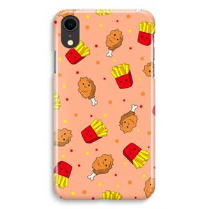 CaseCompany Chicken 'n Fries: iPhone XR Volledig Geprint Hoesje