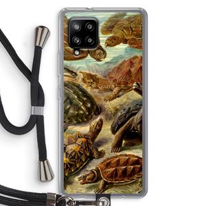 CaseCompany Haeckel Chelonia: Samsung Galaxy A42 5G Transparant Hoesje met koord