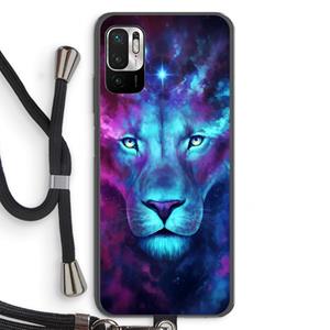 CaseCompany Firstborn: Xiaomi Redmi Note 10 5G Transparant Hoesje met koord