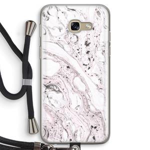 CaseCompany Mengelmoes: Samsung Galaxy A5 (2017) Transparant Hoesje met koord