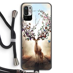 CaseCompany Seasons Change: Xiaomi Redmi Note 10 5G Transparant Hoesje met koord
