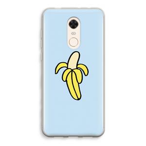 CaseCompany Banana: Xiaomi Redmi 5 Transparant Hoesje