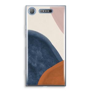 CaseCompany Geo #1: Sony Xperia XZ1 Transparant Hoesje