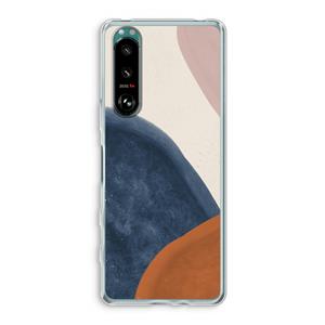 CaseCompany Geo #1: Sony Xperia 5 III Transparant Hoesje