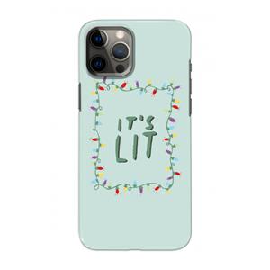 CaseCompany It's Lit: Volledig geprint iPhone 12 Hoesje