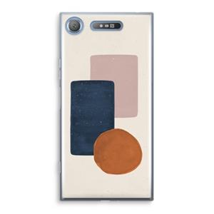 CaseCompany Geo #3: Sony Xperia XZ1 Transparant Hoesje
